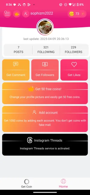 InstaUp Followers